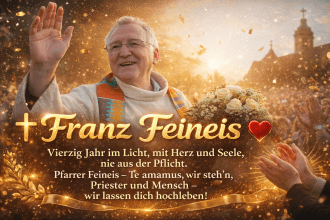 Vierzig Jahre im Dienst am Menschen – Pfarrer Franz Feineis feiert Priesterjubiläum