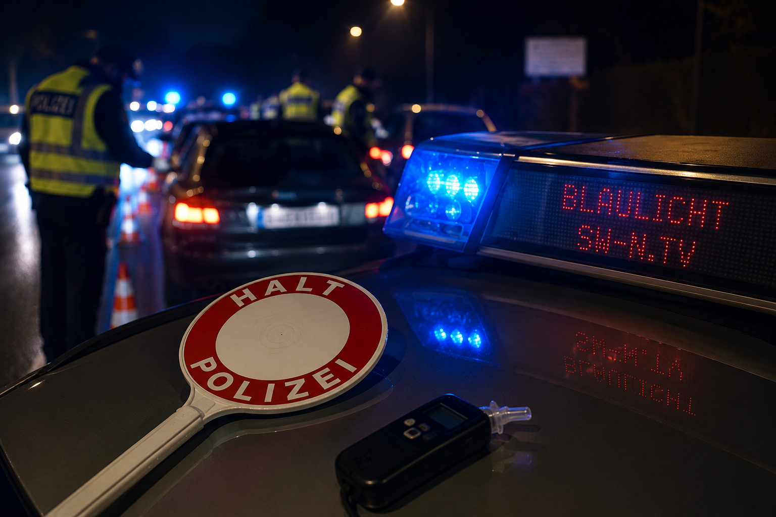 Unfallflucht – Polizei leitet Ermittlungen ein – Suche nach Quadfahrer